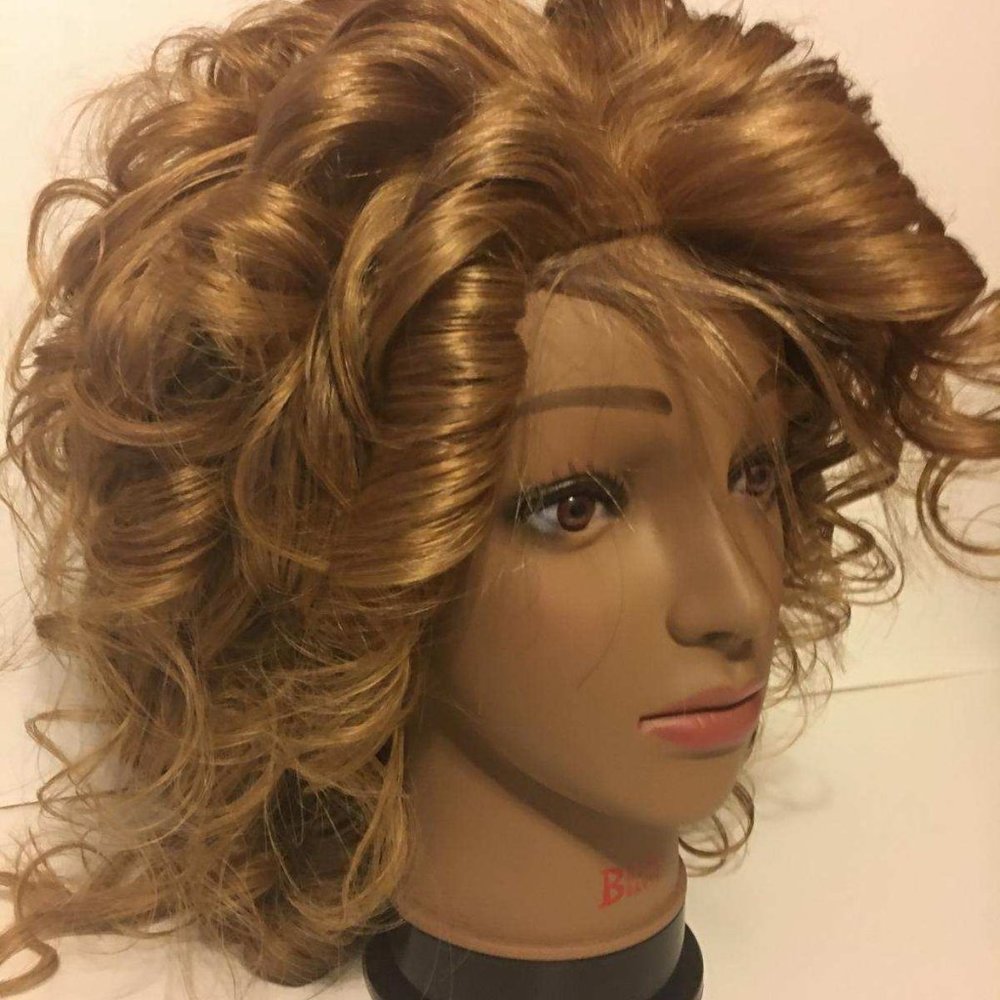 Blonde Human Hair Lace Front Wig